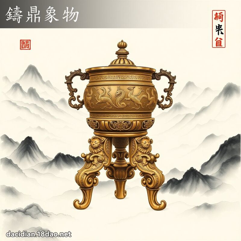 鑄鼎象物 配图