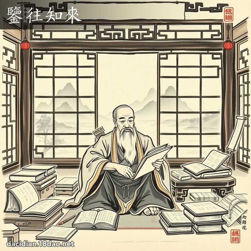 鑒往知來 配图