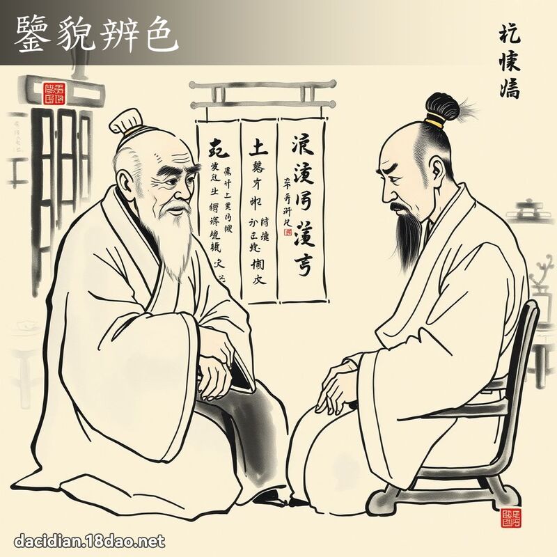 鑒貌辨色 配图