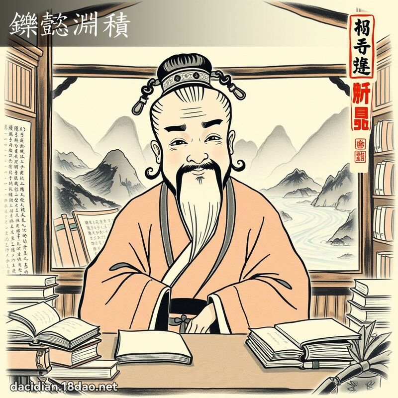 鑠懿淵積 配图