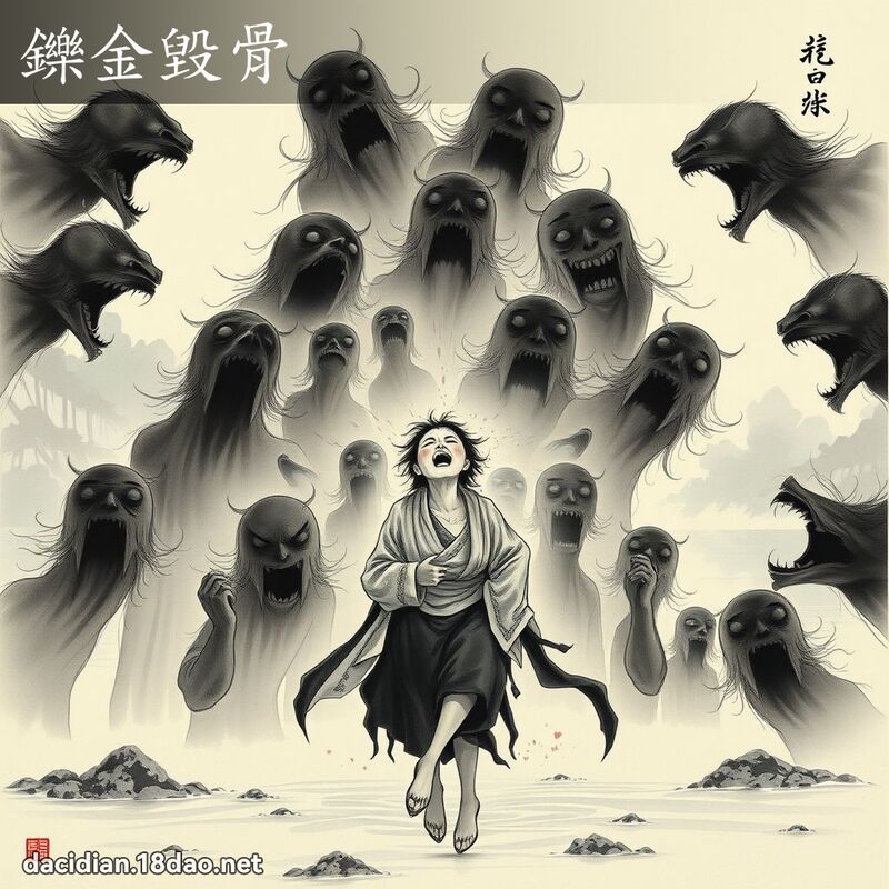 鑠金毀骨 配图