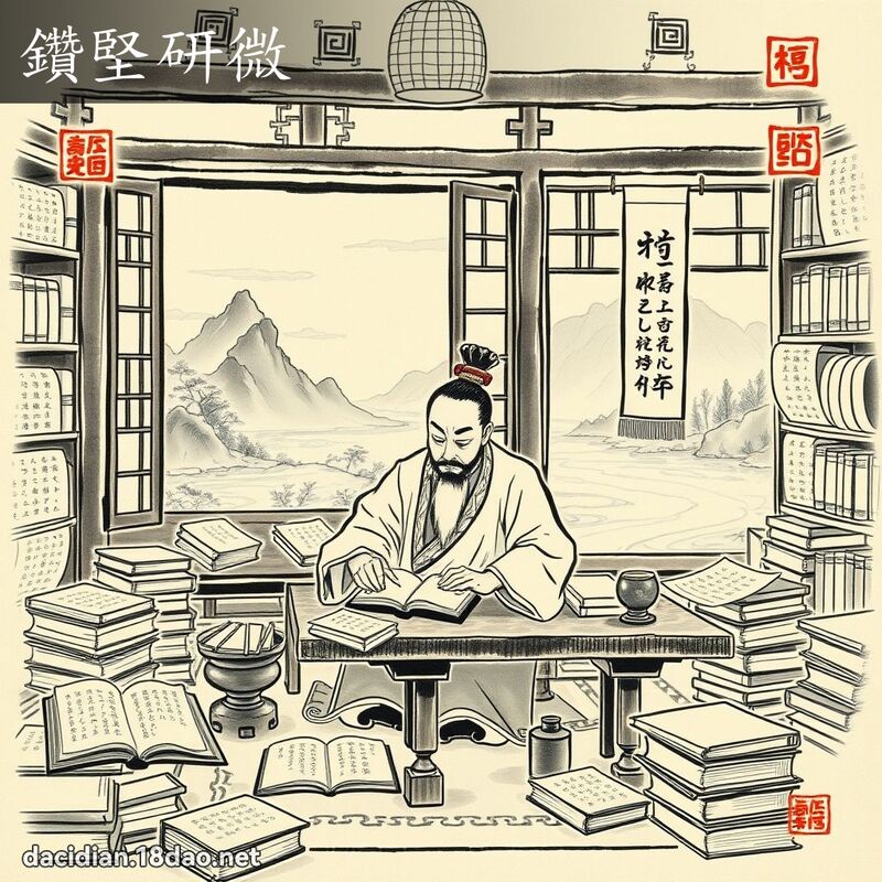 鑽堅研微 配图