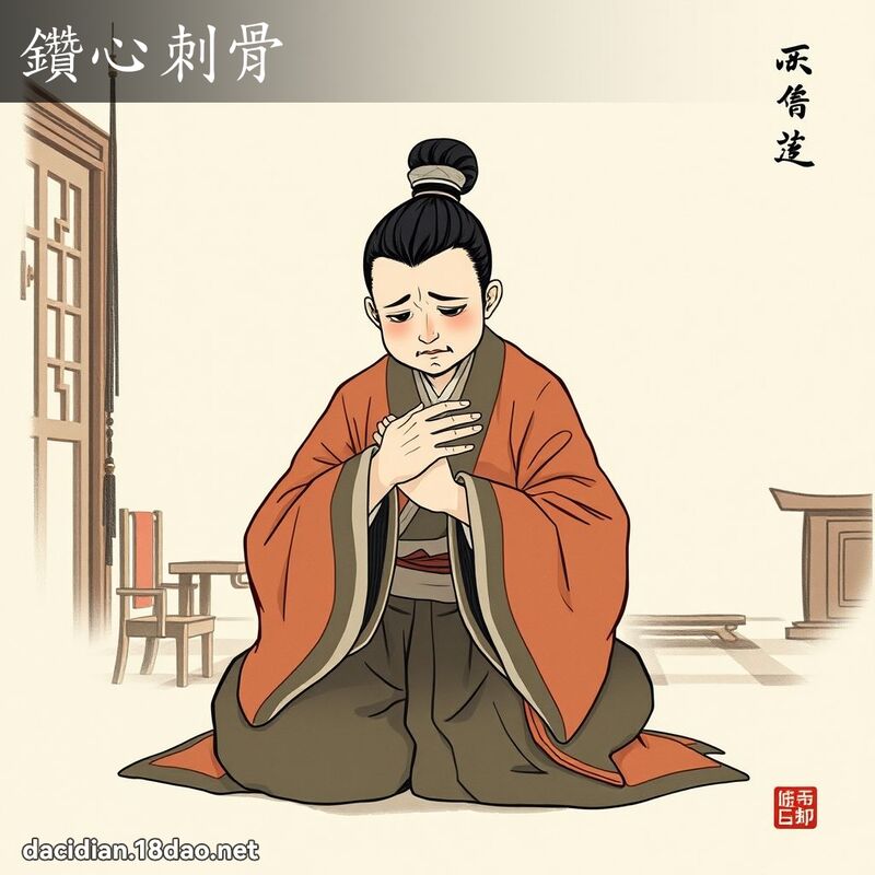 鑽心刺骨 配图