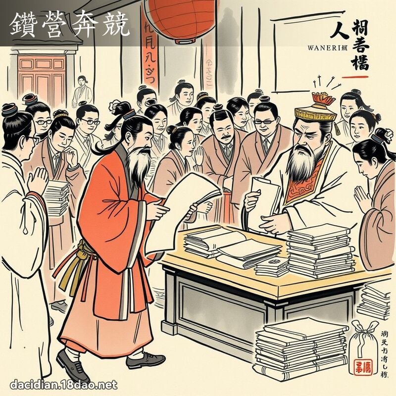 鑽營奔競 配图