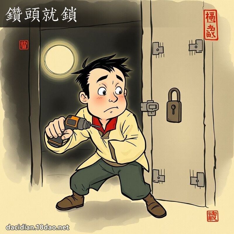鑽頭就鎖 配图