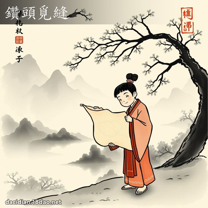 鑽頭覓縫 配图