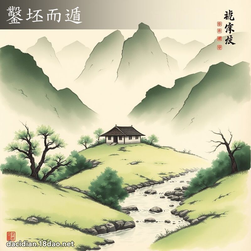 鑿坯而遁 配图