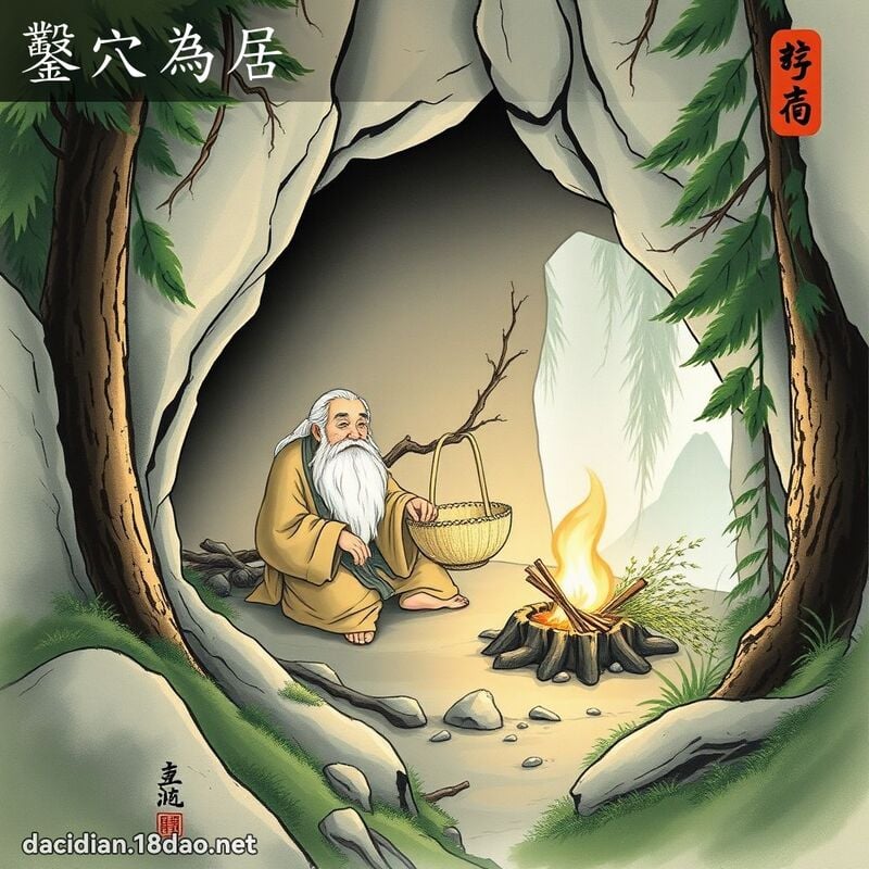 鑿穴為居 配图