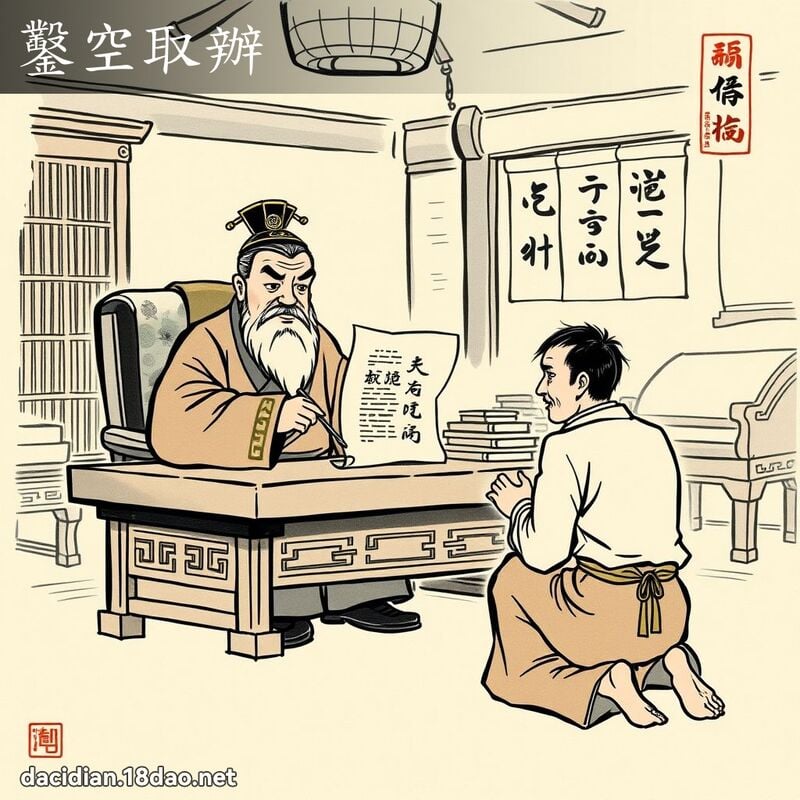 鑿空取辦 配图