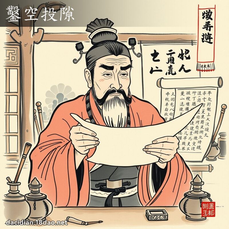 鑿空投隙 配图