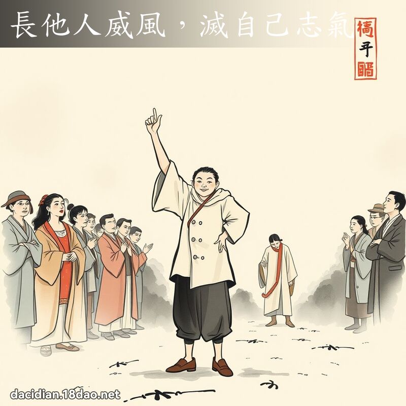 長他人威風,滅自己志氣 配图