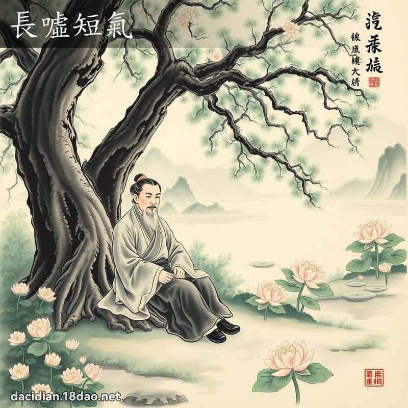 長噓短氣 配图