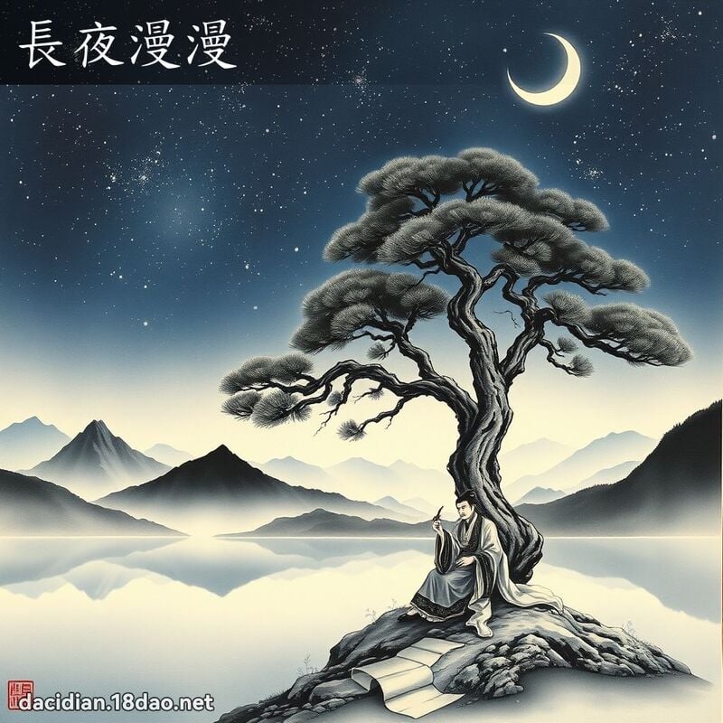 長夜漫漫 配图