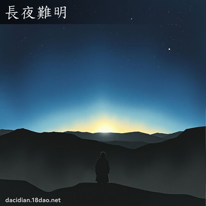 長夜難明 配图