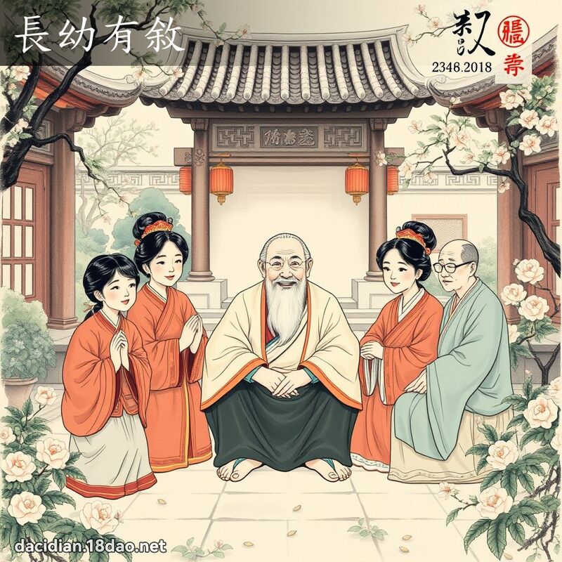 長幼有敘 配图