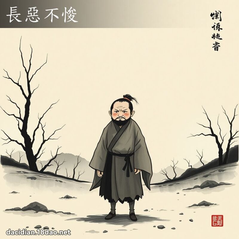 長惡不悛 配图