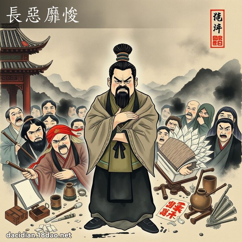 長惡靡悛 配图