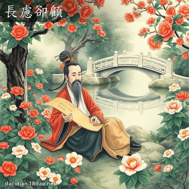 長慮卻顧 配图
