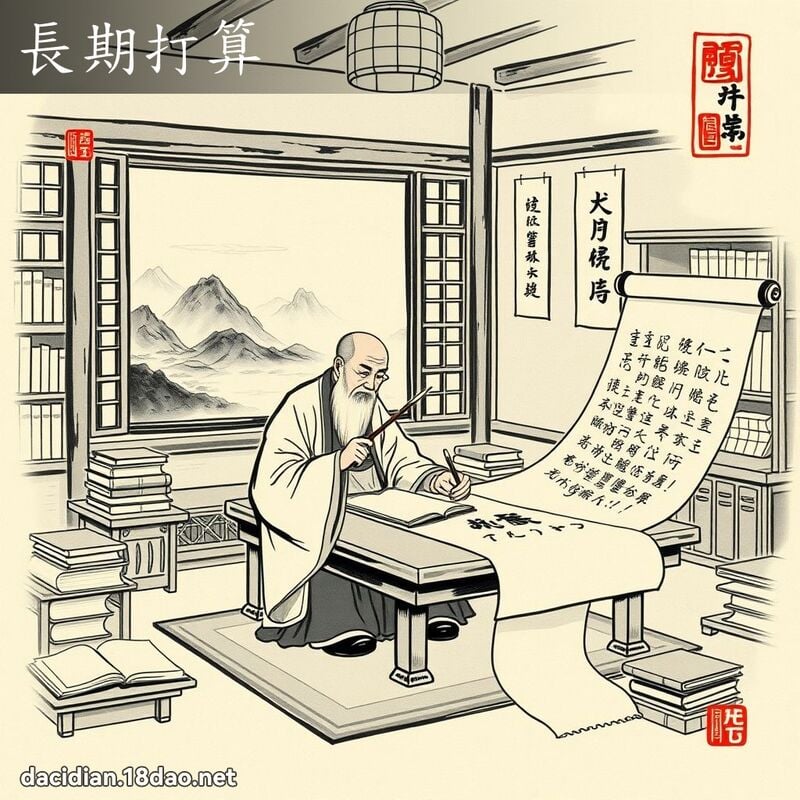 長期打算 配图