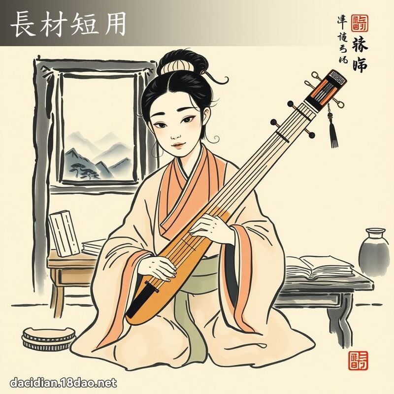 長材短用 配图