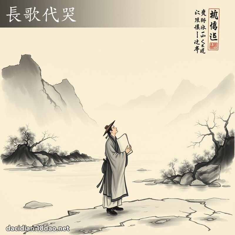 長歌代哭 配图