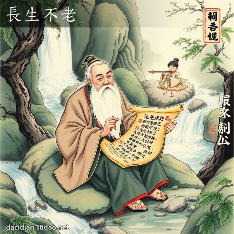 長生不老 配图