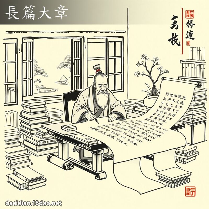 長篇大章 配图