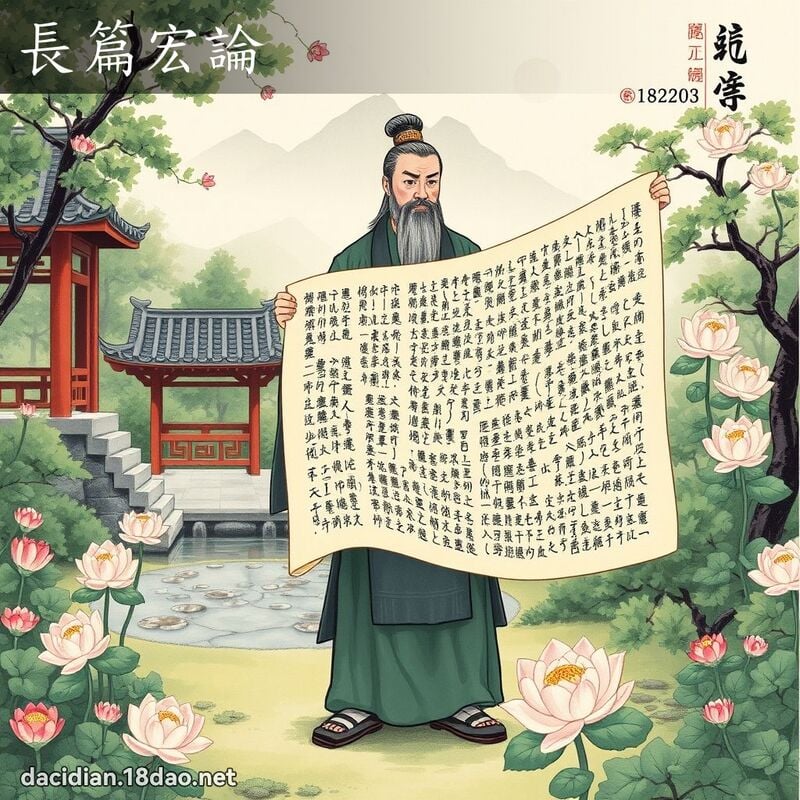 長篇宏論 配图