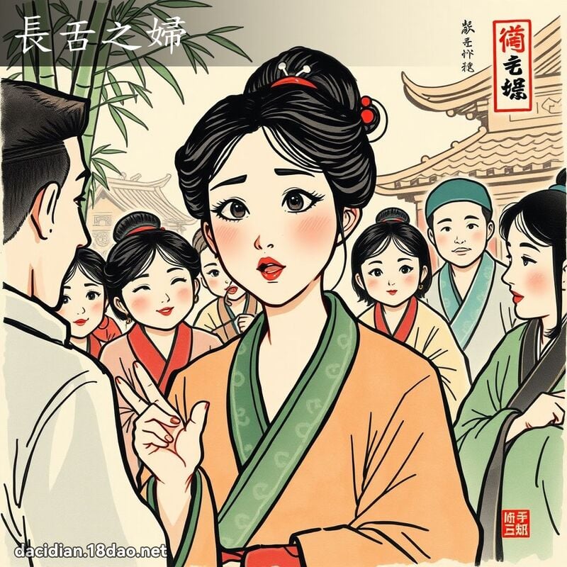 長舌之婦 配图