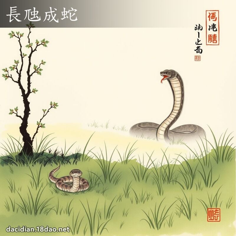 長虺成蛇 配图