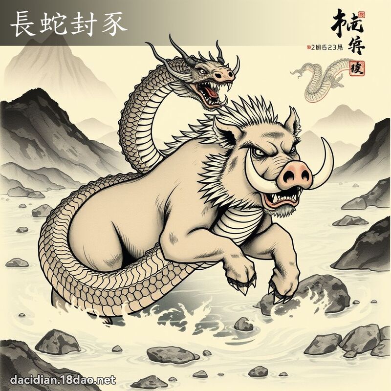 長蛇封豕 配图