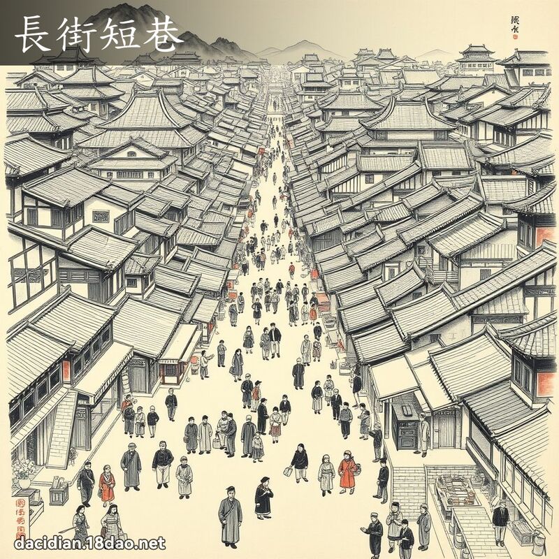 長街短巷 配图