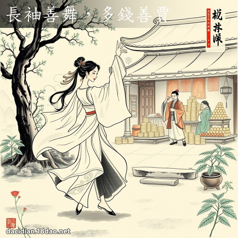長袖善舞,多錢善賈 配图
