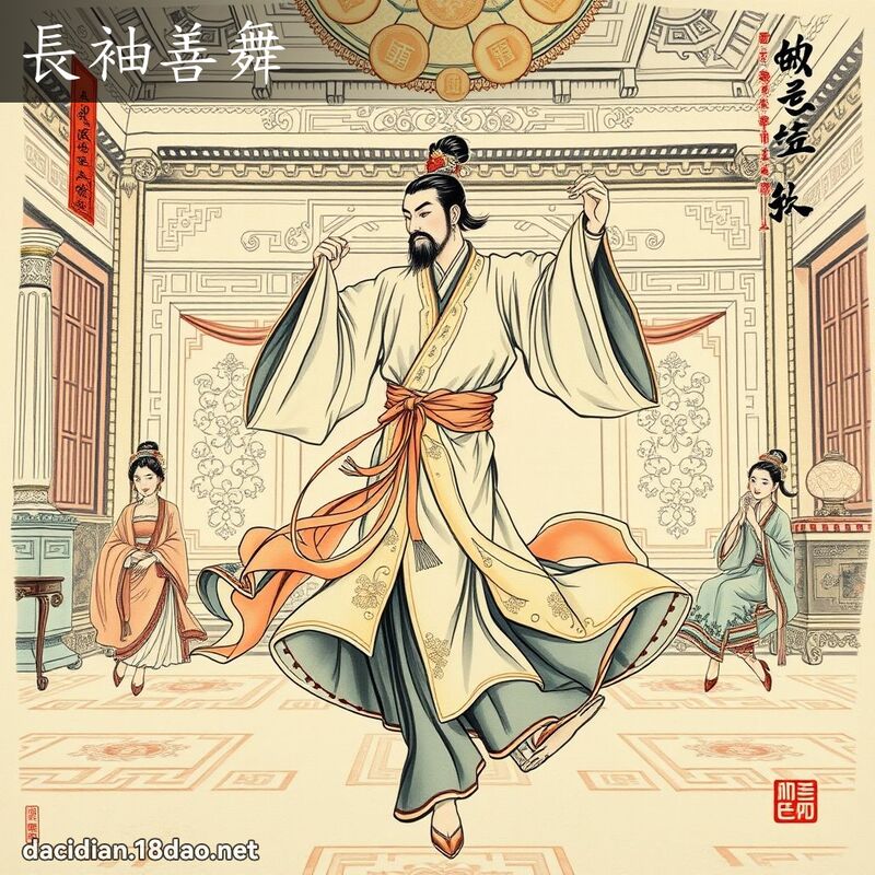長袖善舞 配图