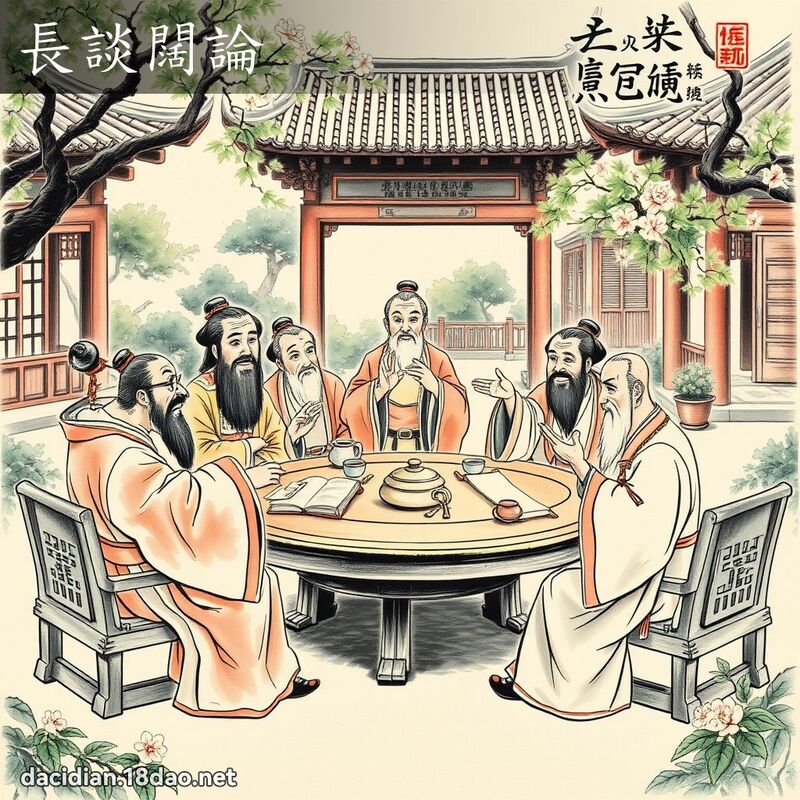 長談闊論 配图