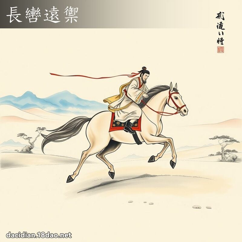 長轡遠禦 配图
