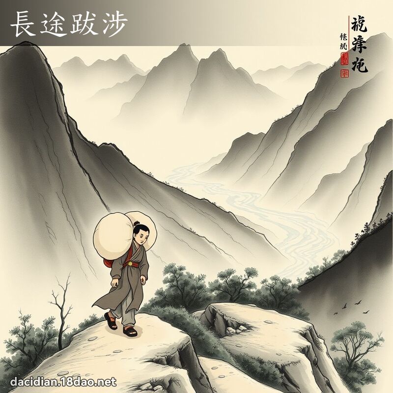 長途跋涉 配图
