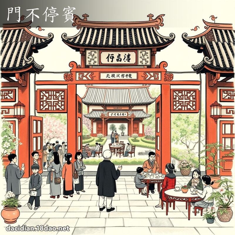 門不停賓 配图