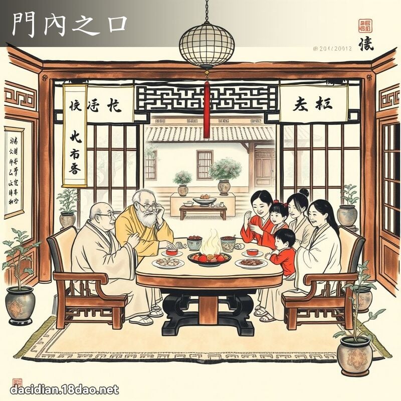 門內之口 配图