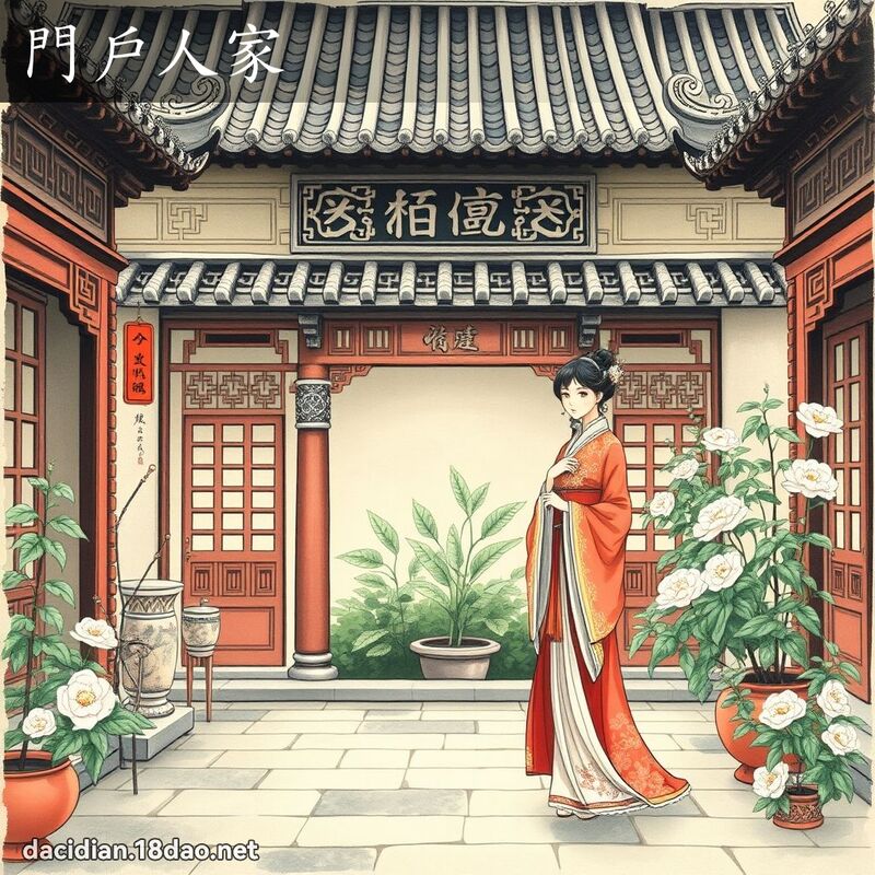 門戶人家 配图