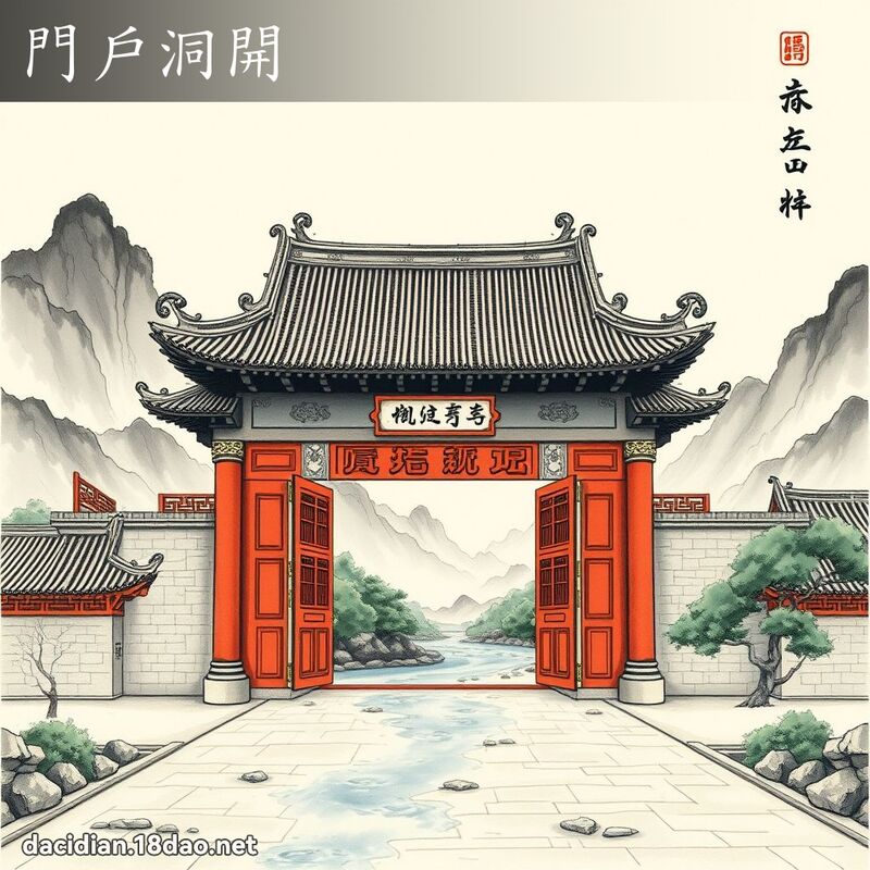 門戶洞開 配图