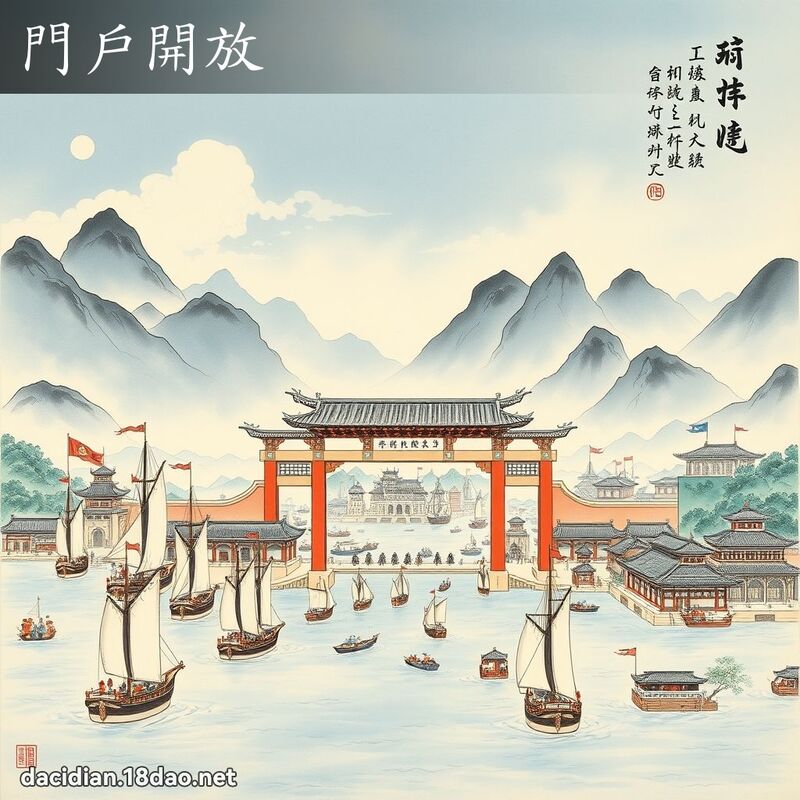 門戶開放 配图