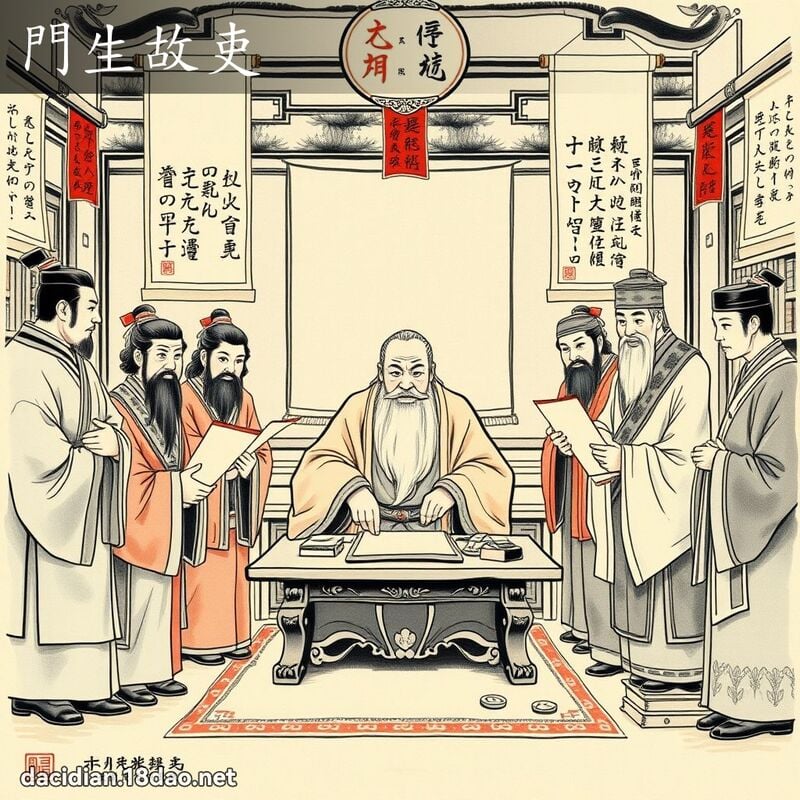 門生故吏 配图