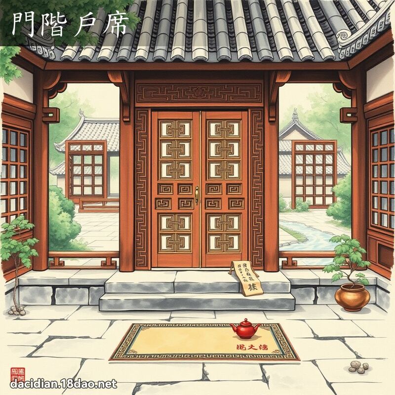 門階戶席 配图