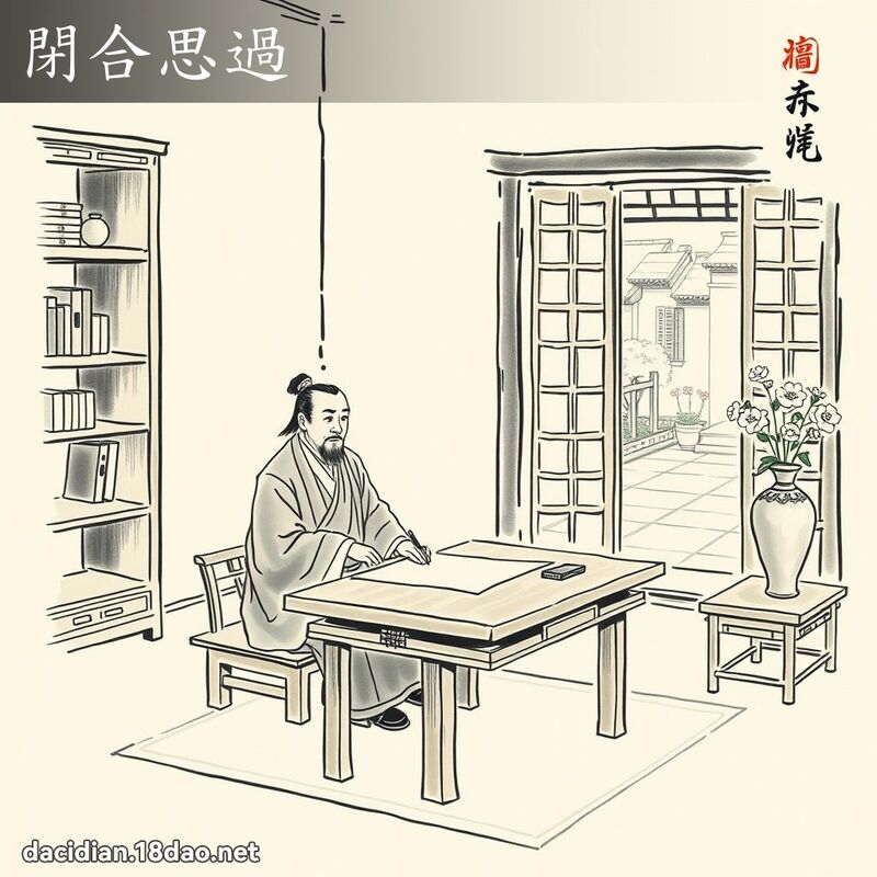 閉合思過 配图
