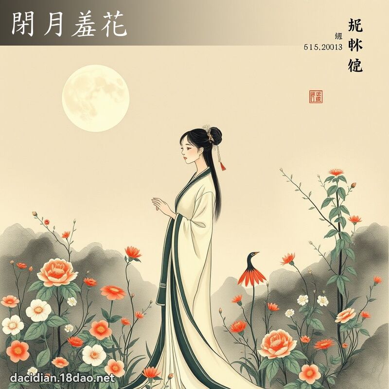 閉月羞花 配图
