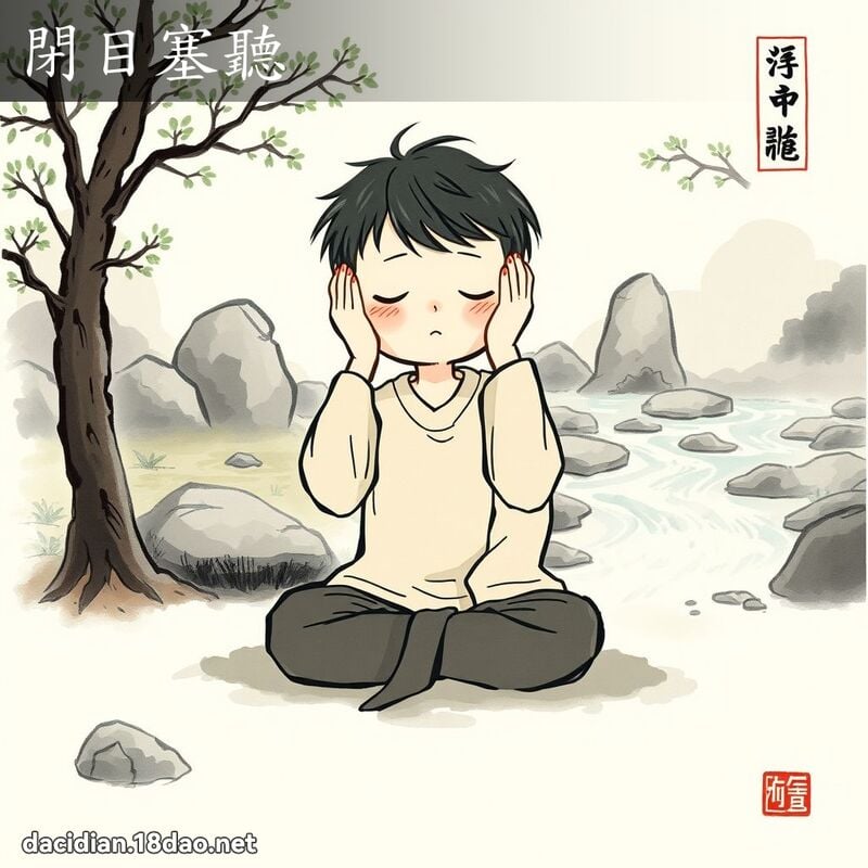 閉目塞聽 配图