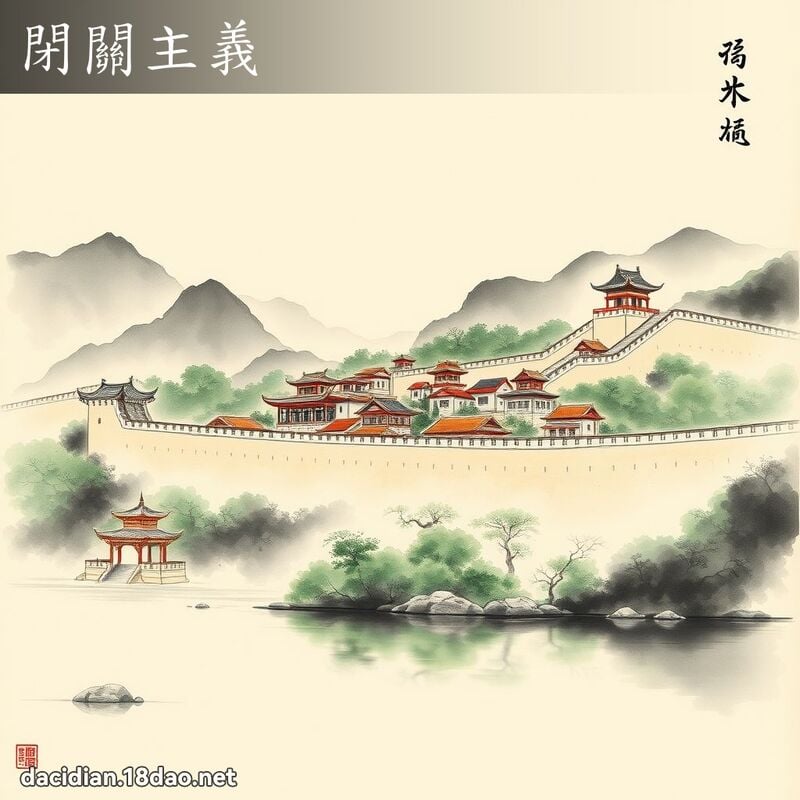 閉關主義 配图