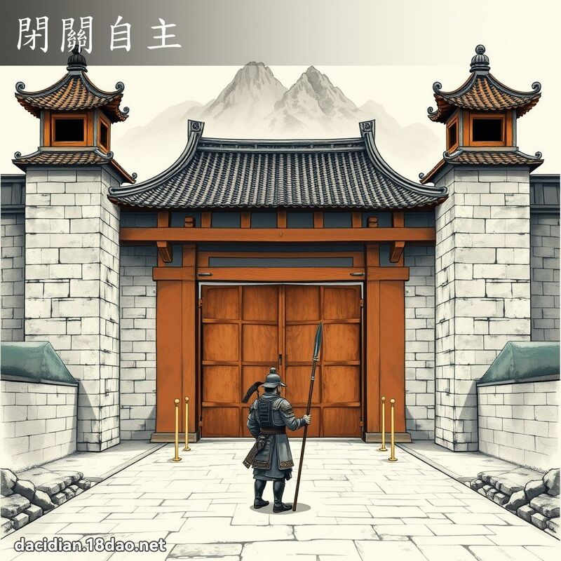 閉關自主 配图