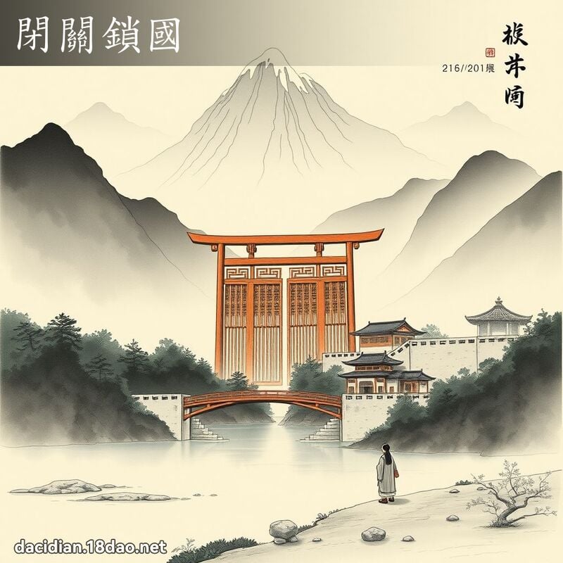 閉關鎖國 配图